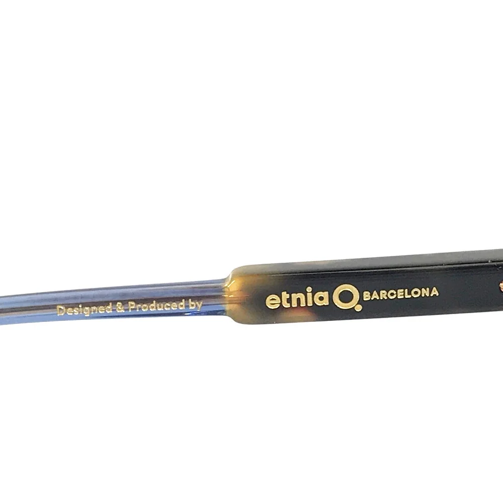 Etnia Barcelona Eyeglasses Frames SYKO BLHV Blue Havana Full Rim 54-16-138